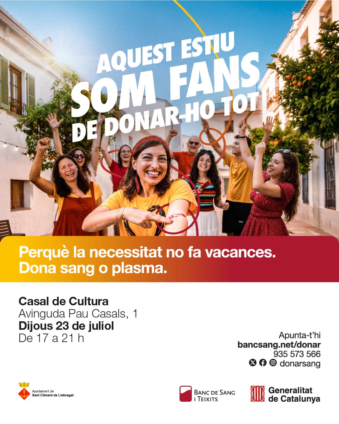 Cartell de Donació de Sang